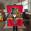 Florida Panthers Flannel Blanket, High Quality Comfortable for All Seasons, Home Decor, Warmth and Comfort