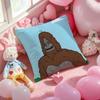 Quirky The Big Lez Show Cushion Cover Pattern Printed Pillowcase for Living Room Sofa Cushion Cover & Bedroom Decor