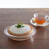HARIO Made in Japan Glass Pie Dish 400ml BUONO kitchen Set of 6 Clear Heat-resistant HPZ-40-BK