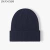Disponibile Cappello a cuffia doppio ispessito caldo autunno e inverno cappello lavorato a maglia da donna semplice da uomo