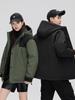 Unisex Hooded Winter Down Jacket 2025: Workwear-Inspired, Thick, Warm, Cold-Protective Outerwear for Skiing