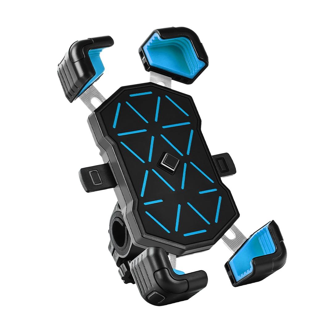 Bike Phone Holder Anti Shake Lightweight Multifunctional Navigation Cell Phone Clamp for s Mountain Bikes