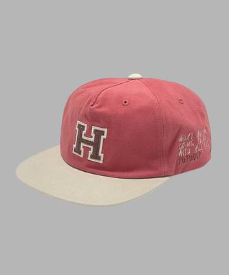 Hyui H Patch Two Tone Cap [Pink]