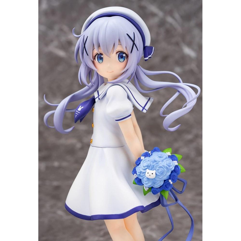 Plum Is the Order a Rabbit Chino Summer Uniform 1/7 Scale PVC Figure PF181 Pre-Order