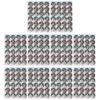 10 Sheets Christmas Diy Adhesive Sticker Baking Bag Gift Decoration