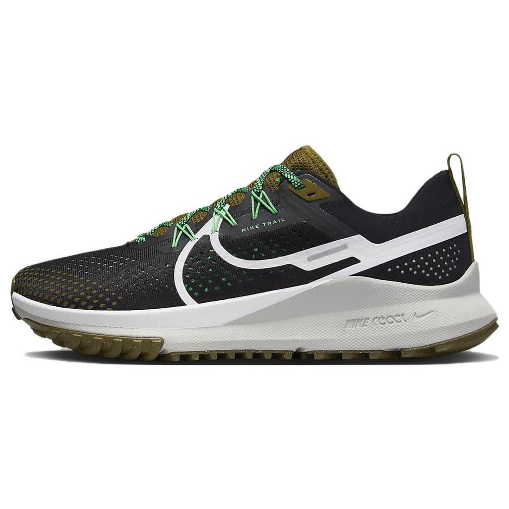 Nike React Pegasus Trail 4 Black Olive Flak Men Sneakers Spring-Green White DJ6158-006
