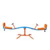 VEVOR Kids Seesaw, 136 Kg Load Capacity, Sit and Spin Teeter Totter with Easy-Grip Handles, Kids Outdoor Playground Equipment, Outside Toys