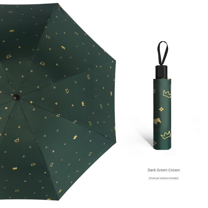 Fully Automatic Folding Umbrella for Women and Men, Small and Stylish Sunshade Umbrella, Dual-Purpose Sun Protection and Uv Protection Umbrella