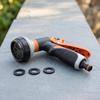 Garden Hose Nozzle, High Pressure Hose Nozzle, Heavy Duty Hand Sprayer, Adjustable Nozzle for Plants Watering Car Washing Sidewalk Cleaning