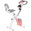 HOMCOM Foldable Exercise Bike, 8 Levels of Magnetic Resistance, Hand Pulse Sensors