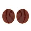 French elegance temperament small fragrance dripping oil irregular wave earrings light luxury high sense super white commuter earrings