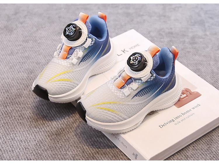 2026 Spring/Autumn Boys Lightweight Breathable Non-Slip Running Shoes - Medium to Large Sizes