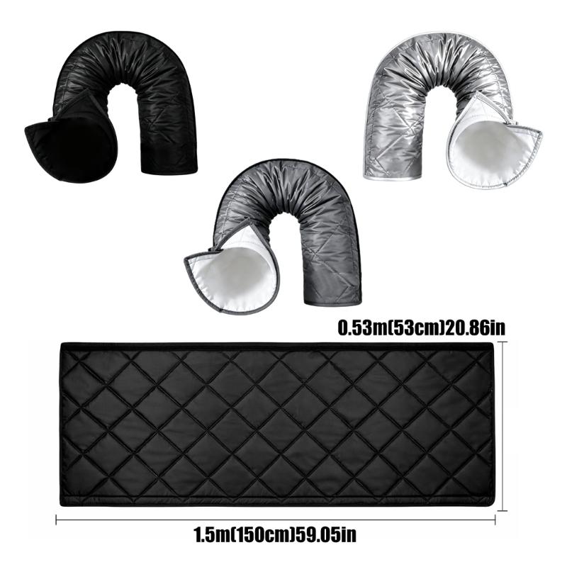 Air Conditioner Exhaust Hose Cover, Removable Cloth Sleeve Designed for Insulation and Limiting Dust Contact During Use