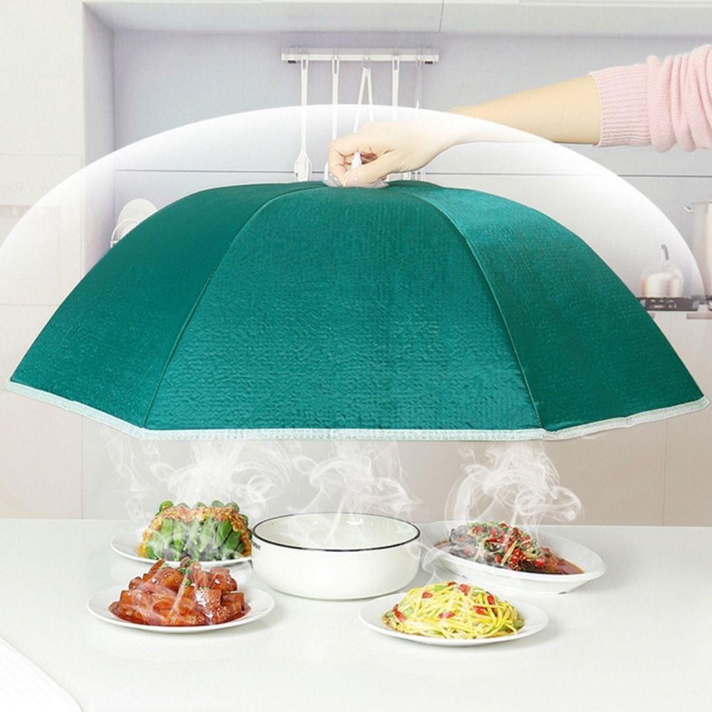 Waterproof Dish Cover Dustproof Food Tent Umbrella Style Insulated Food Cover  Home