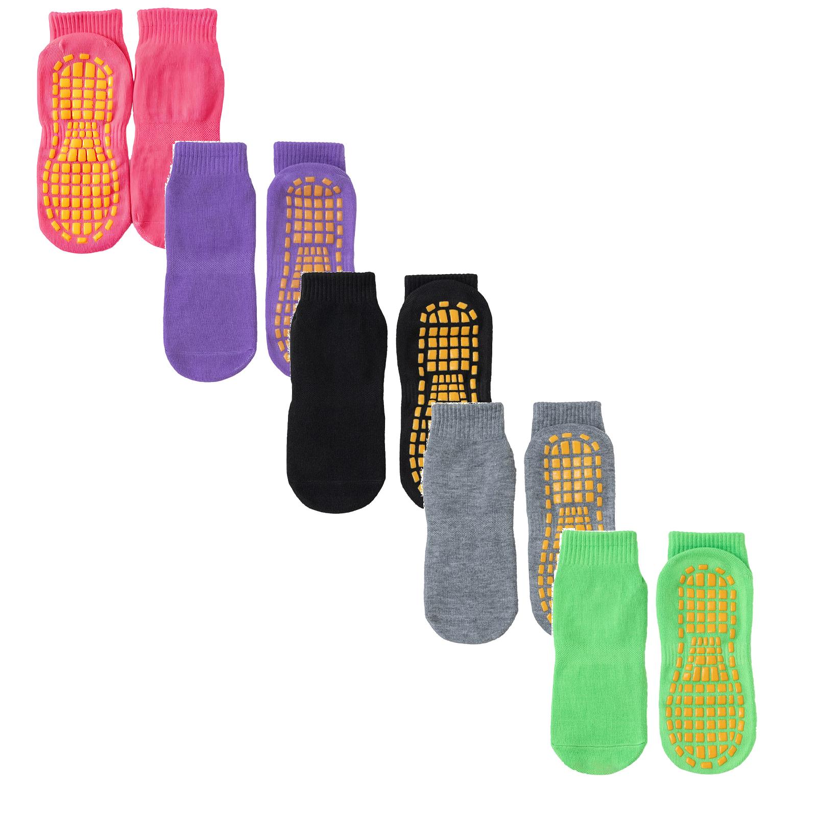 

Unisex Floor Socks, Indoor Socks, Trampoline Socks, Playground Socks, Yoga Socks -piece Set XL