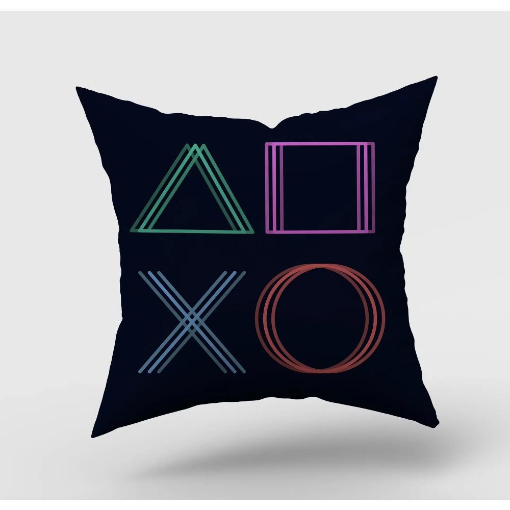 Home Decor Cushion Covers Video Game  Vintage Pillow  Sofa Bed Seat   Gaming Fan Cushions