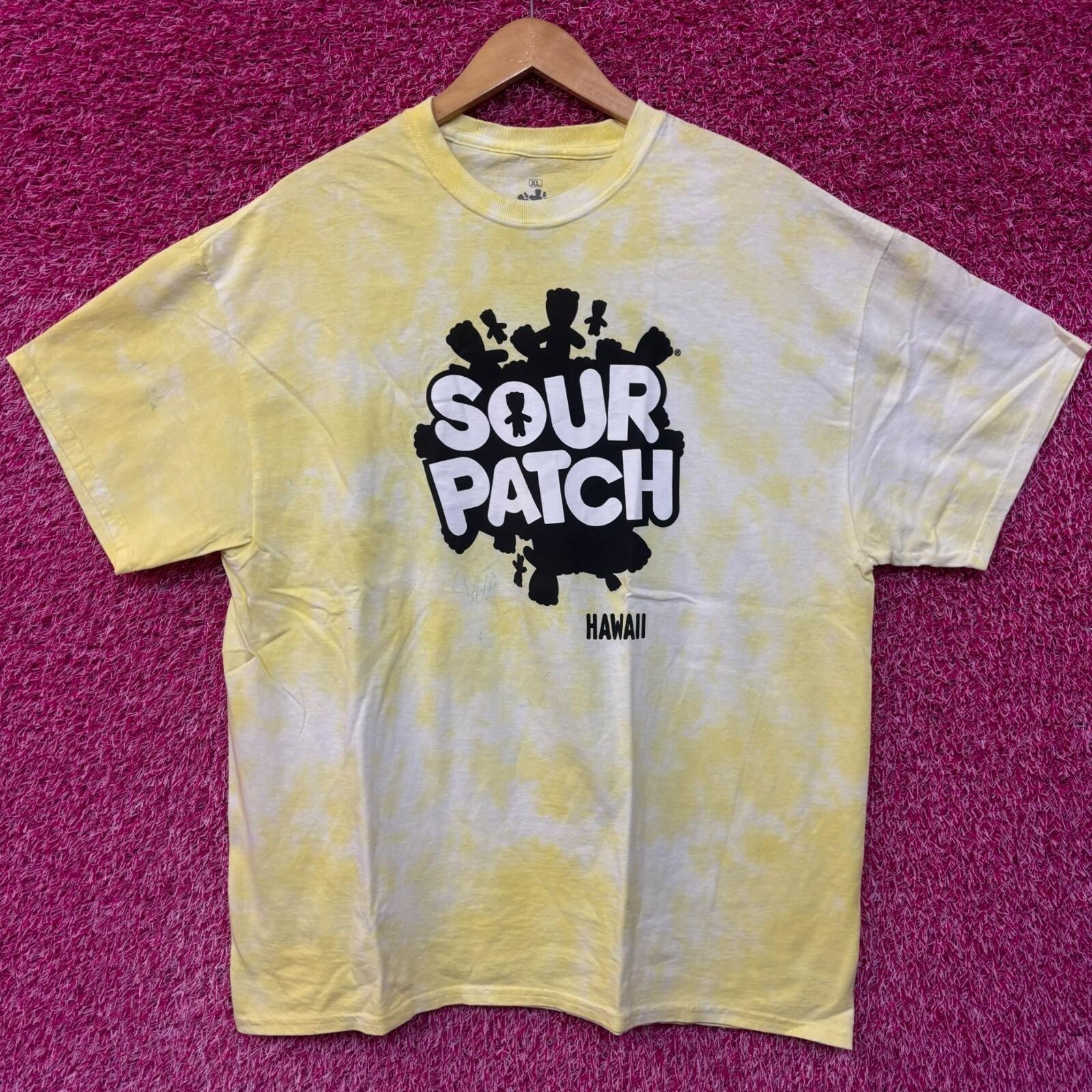 Промо футболка с tie dye Sour Patch Kids размер XL XL