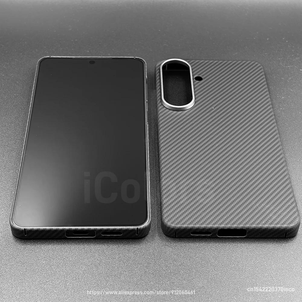 For Samsung Galaxy S26 Plus Magnetic Magsafe Case with Carbon Fiber Aramid Cover Ultra Slim Protective Cover Aramid Fiber Woven