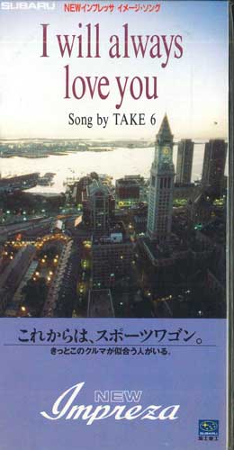 

CD TAKE6 Will Always Love YOU NONE 1992 Japan SoulFunk Used