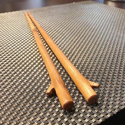 Natural Wood Branch Design Chopsticks