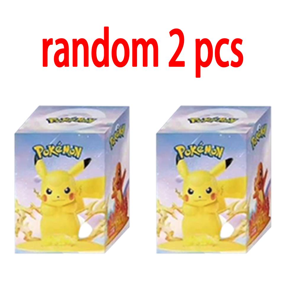 12Patterns Pok  mon Action Dolls Pikachu Blind Box Anime Models Desktop Decorations Pok  mon Toys Children's Birthday Gifts