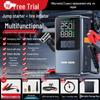 Wireless Car Tire Inflator & Jump Starter with Portable Power Bank