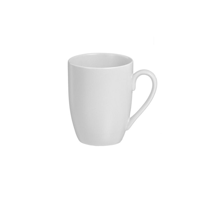 Tasse - Kozina - Porcelaine - 350 Ml - Pack de 6 - Blanc Mat