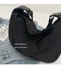Waterproof Oxford Cloth Large Capacity Dumpling Messenger Bag - Versatile Casual Sports Style Shoulder Bag for Women