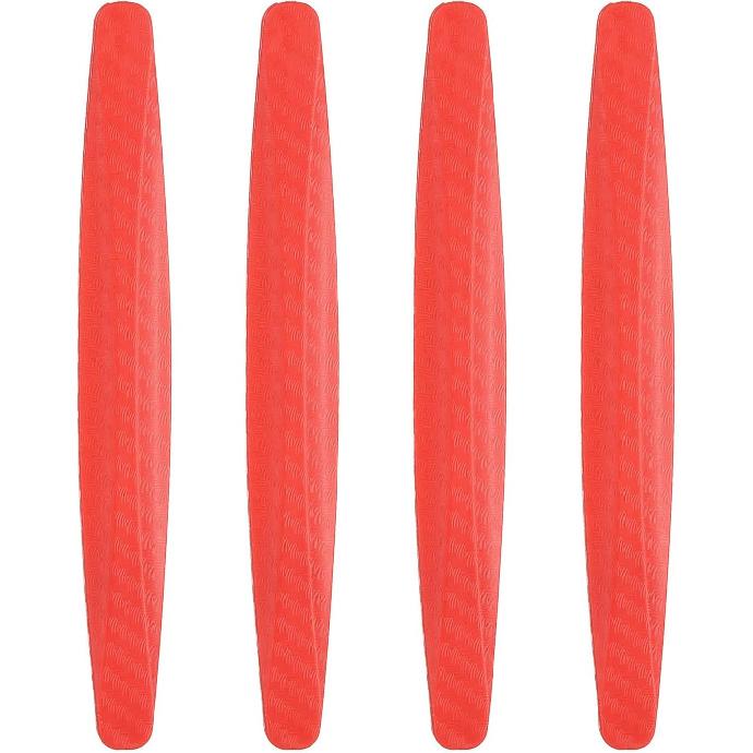 HARFINGTON 4pcs Car Door Edge Guards Protectors Anti-Collision Side Door Edge Protector Trim Strip Anti-Scratch Universal Vehicle Exterior