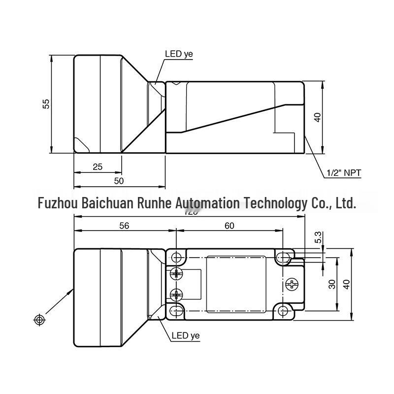Brand New P+F Inductive Sensor with Reverse Polarity Protection and NAMUR Output NBN40-U4LK-N0. NBN40-U4LK-N0