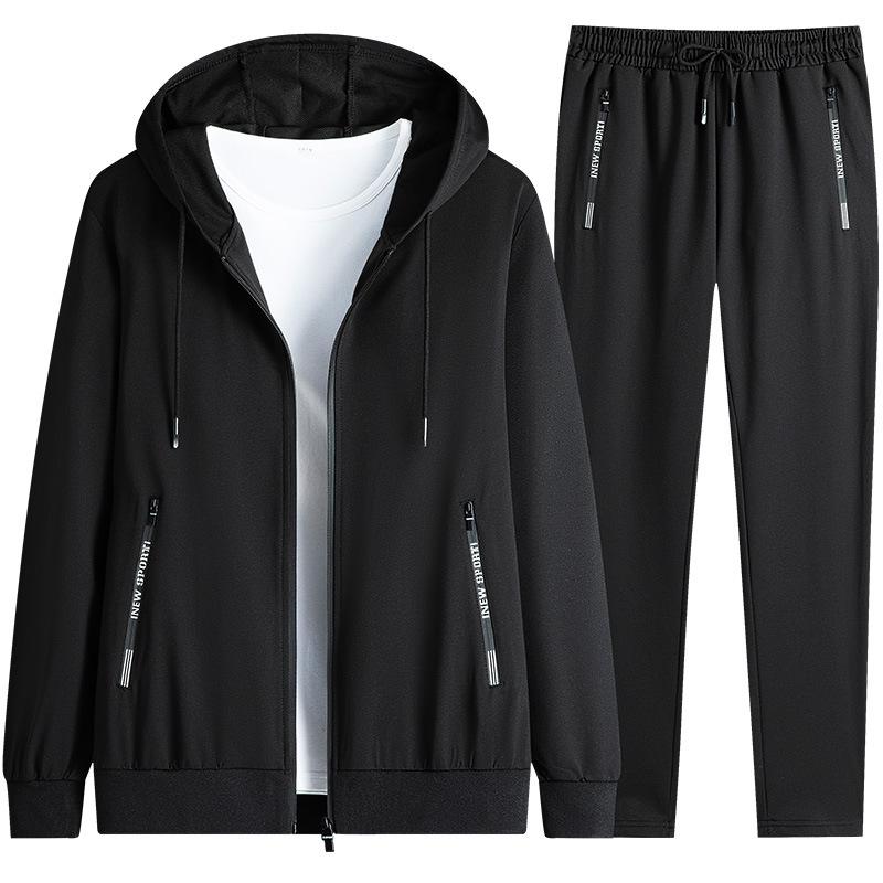 Men’s Fleece Lined Casual Tracksuit Set