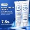 Dentifricio sbiancante all'idrossiapatite, rimozione macchie, alito fresco 120g