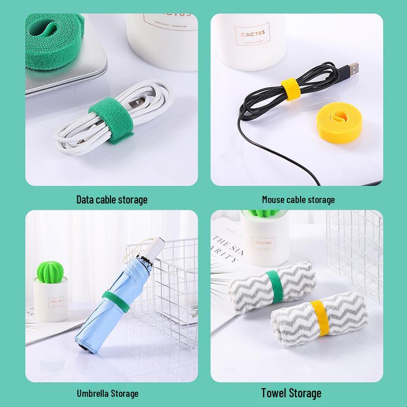 Magic Cable Organizer: Multi-Purpose Strap for Storage & Bundling