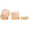 Round Pots for Plants with Bottom Tray|Indoor and Outdoor Flower Pot for Home/Office/Table/Garden/Balcony Decoration|5.5 Inch