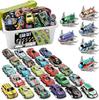 Children's Alloy Toy Car & Pull-back Airplane Set with Storage Box