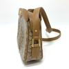CELINE CMacadam crossbody bag Shoulder Bag PVC/Leather Beige/GoldHardware
