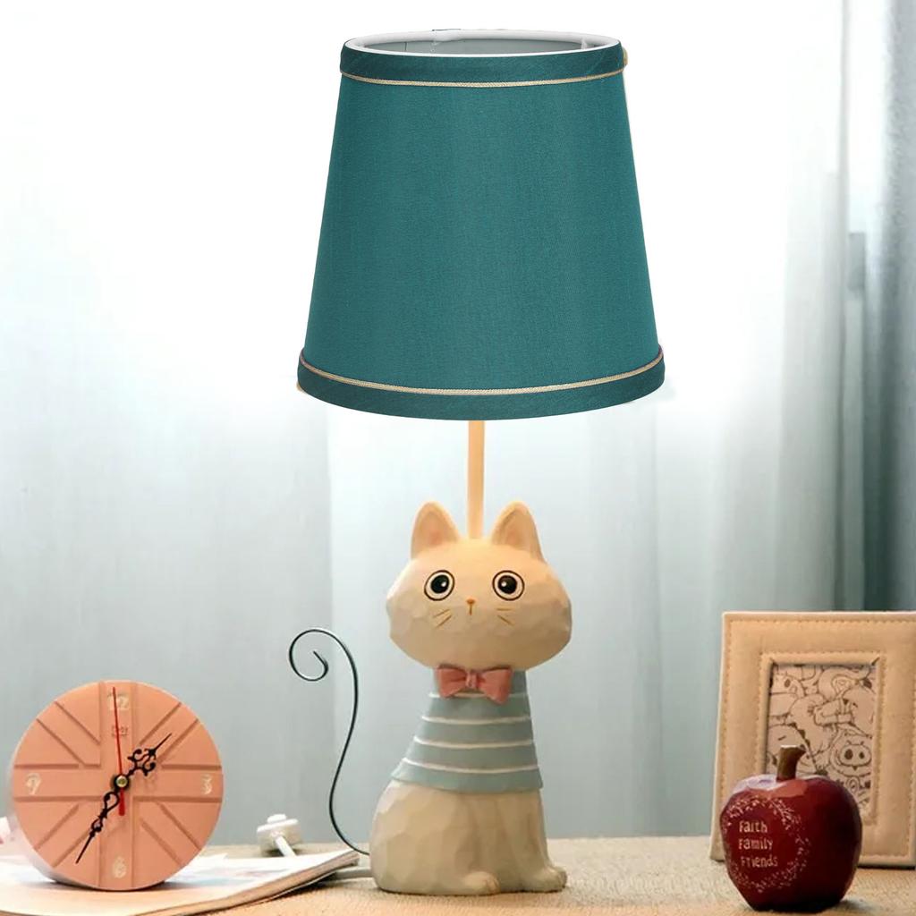 6PCS Fabric Lampshade Modern Simple Fabric Light Lampshade Phnom Penh Craftsmanship for E14 Lamp
