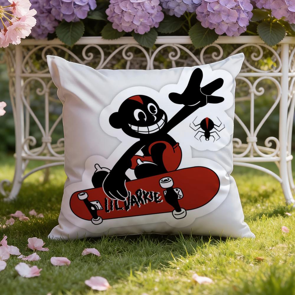 Lil D-Darkie Rapper Cushion Cover Home & Car Dual-Scene Pillow Cover: Reversible for Premium Comfort