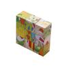 kindergarten Wooden Blocks Toys Children Cartoon Six Side Cube Jigsaw Puzzles Game Farm Animal Cognize Early Learning Educational Toys