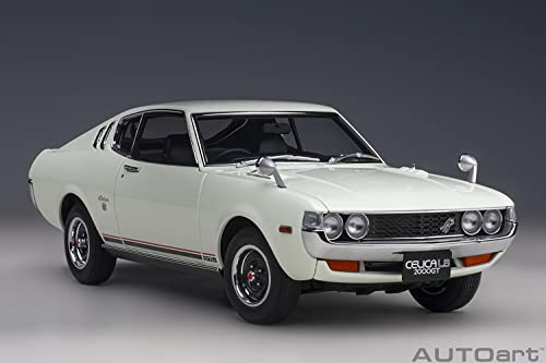 AUTOart 1/18 Scale Toyota Celica Liftback 2000GT (RA25) 1973 White Finished Product