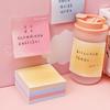 2er-Pack Haftnotizblöcke mit Farbverlauf, selbstklebend, glattes Schreiben, Scrapbooking, DIY-Notizblock, Schreibwaren, Schulbedarf