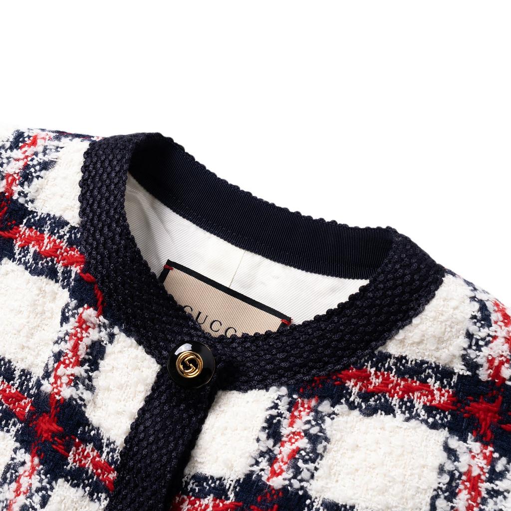 GUCCI Pre Owned 2010s Gg Button Jacket 660820-ZAGLK-9098