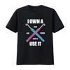 Knitting Crochet T Shirt Sewing Lovers Unisex Vintage Washed Streetwear Stretched Versatile Fashion Soft Slightly