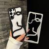 Plating 3D Hollow Out Snake Case For Samsung Galaxy S25 S24 Ultra S23 FE A17 A56 A55 A16 A15 A26 A54 A36 5G Soft TPU Phone Cover