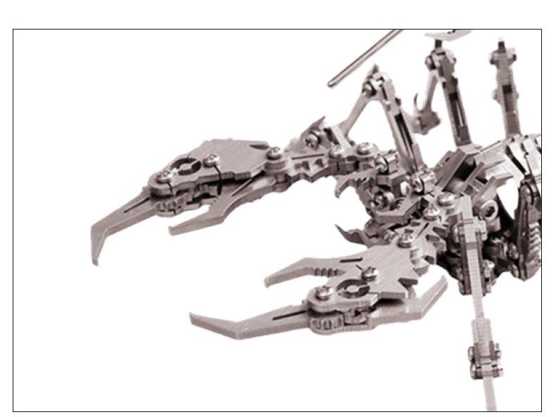 3D Metal Scorpion Jigsaw Puzzle - Mechanical Assembly Toy for Kids
