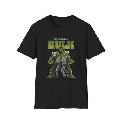 İnanılmaz Hulk Grafik Tişört | Çizgi Roman Kahramanı İllüstrasyonu