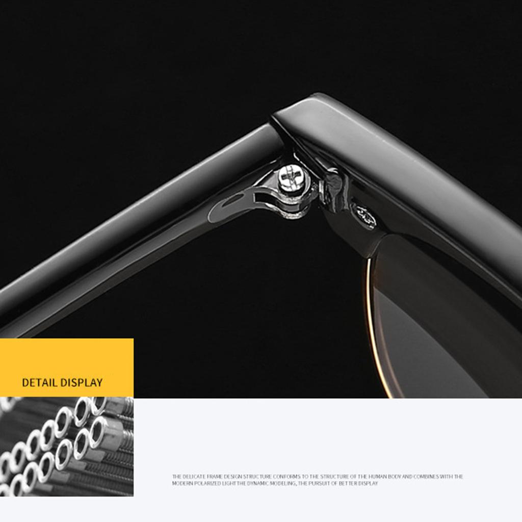 1pc Men Geometric Fashion Photochromic Glasses For School Life Daily Wlaking Clothing Accessories Casual Shades Accessories