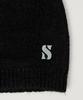 Seteo S Logo Brushed Beanie Black