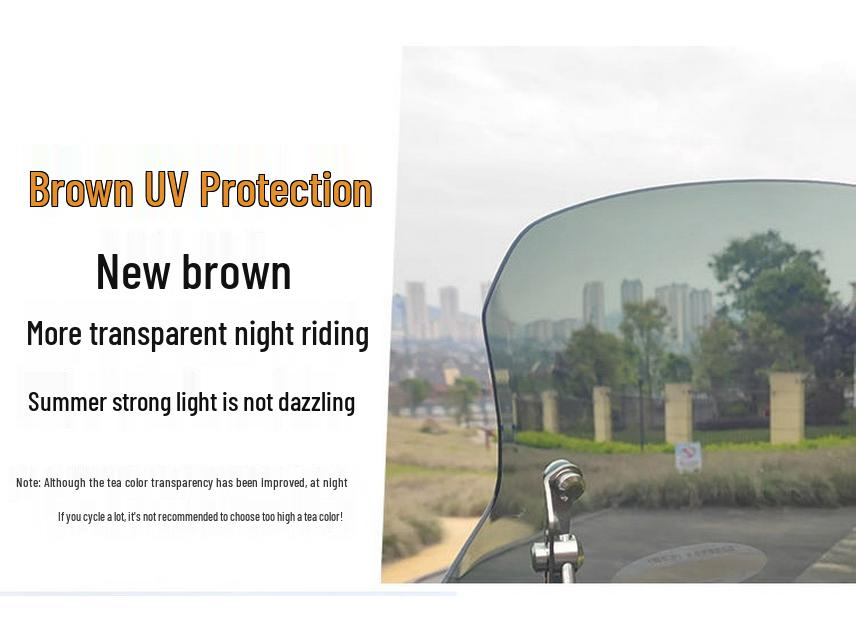 Haojue AFR125 & Suzuki UY125 Motorcycle Front Windshield