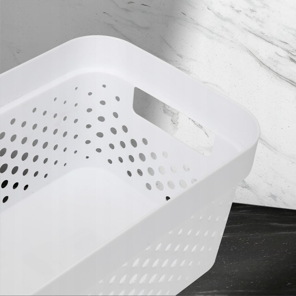 Curver Basket Container Box Organizer Set 3x